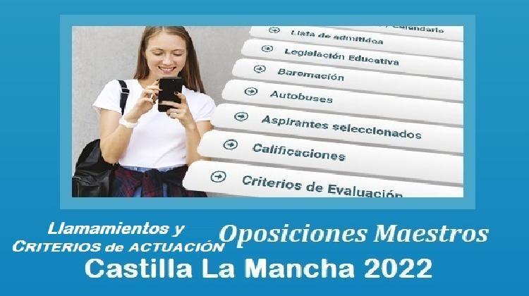 oposicionesclm2022---llamamientos